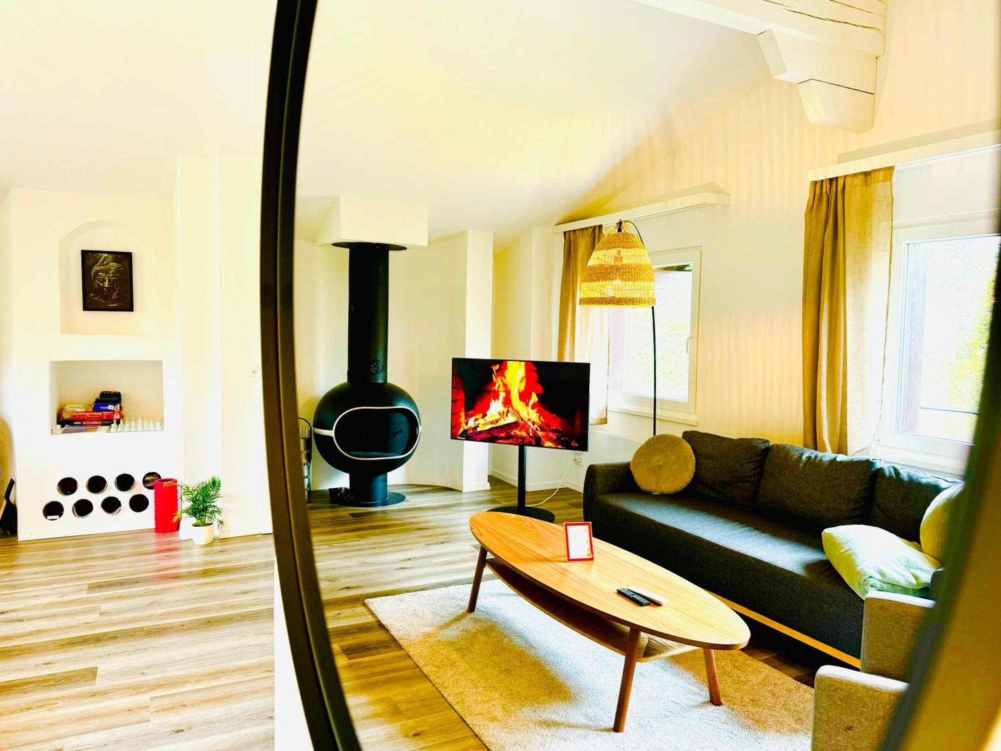 Unique Penthouse With Gallery And Mountain View Kandersteg Extérieur photo