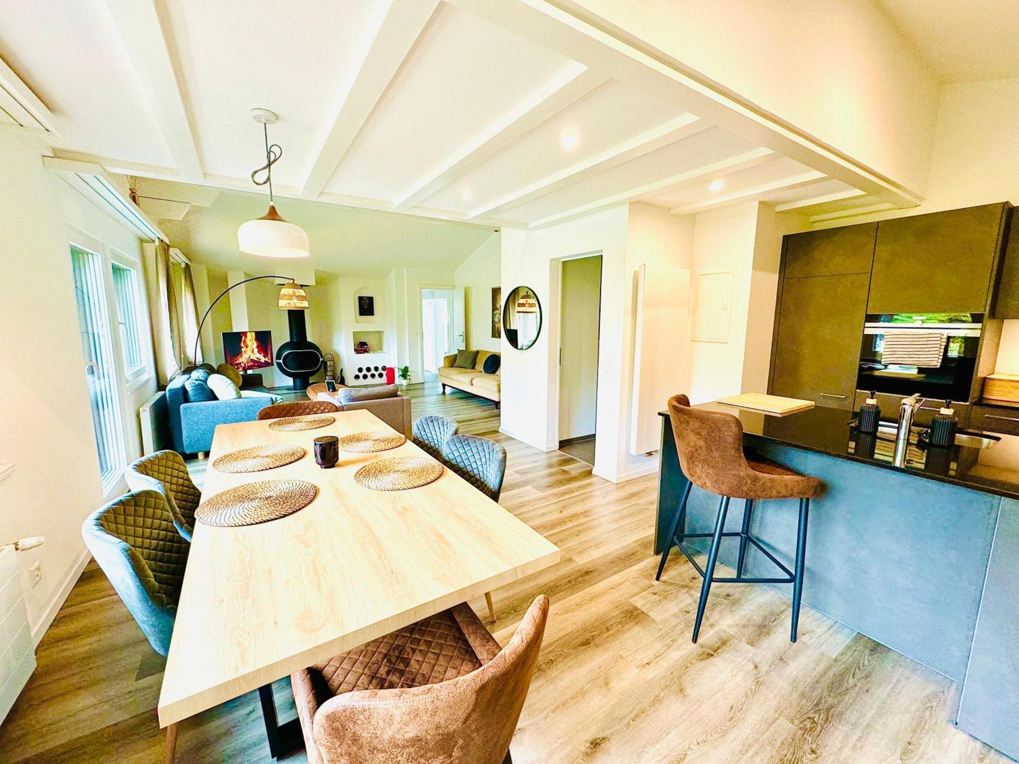 Unique Penthouse With Gallery And Mountain View Kandersteg Extérieur photo