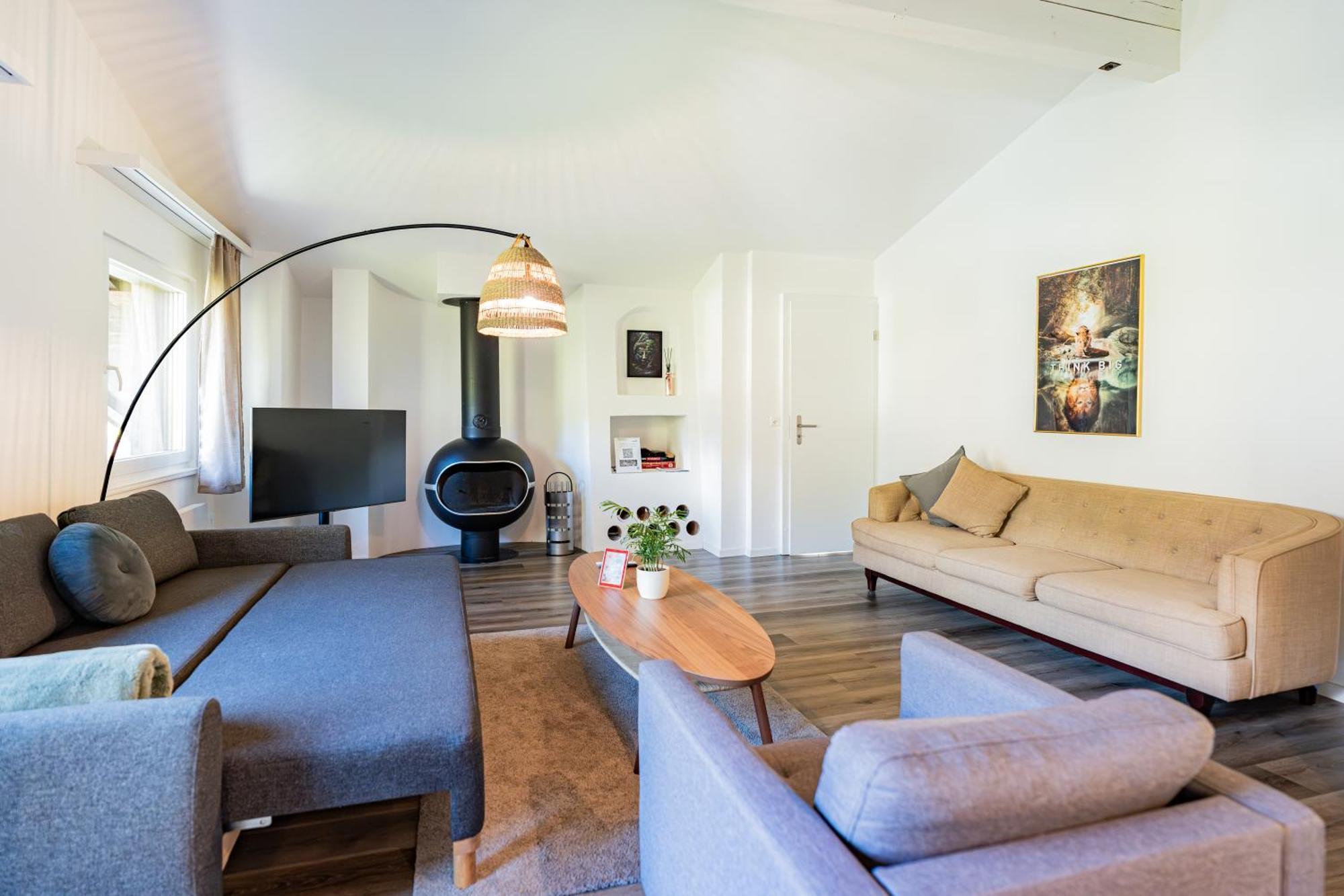 Unique Penthouse With Gallery And Mountain View Kandersteg Extérieur photo