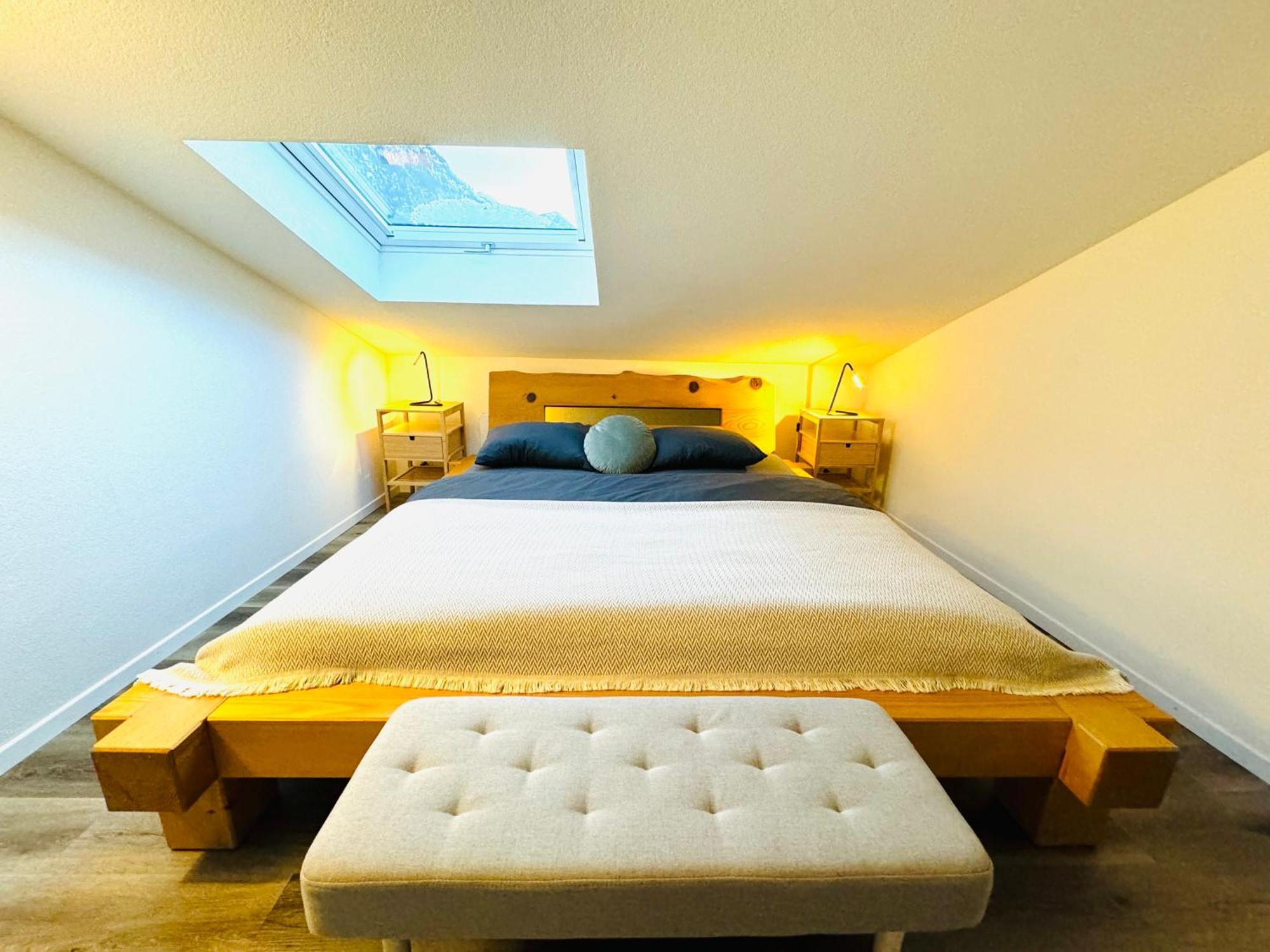 Unique Penthouse With Gallery And Mountain View Kandersteg Extérieur photo