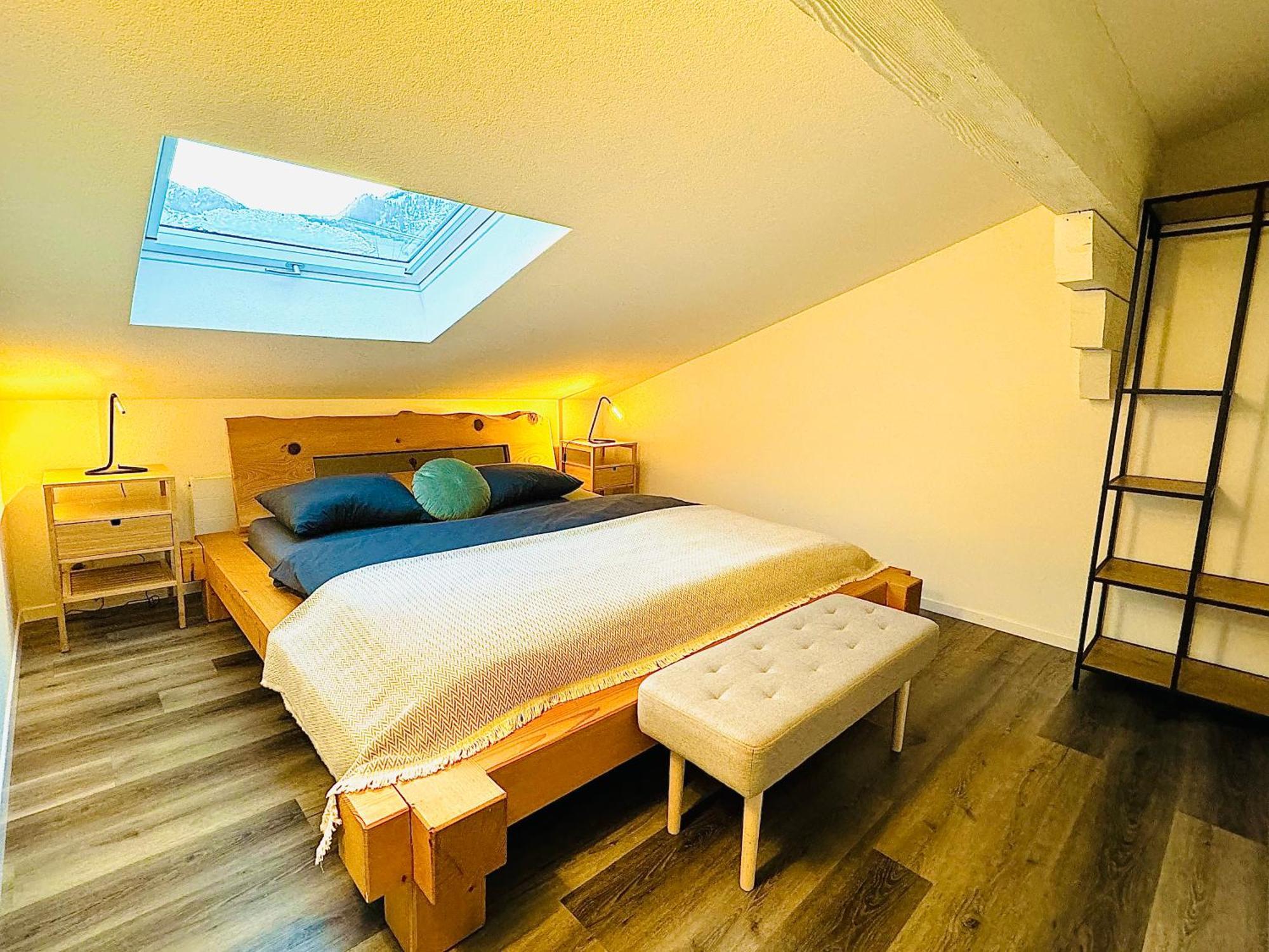 Unique Penthouse With Gallery And Mountain View Kandersteg Extérieur photo
